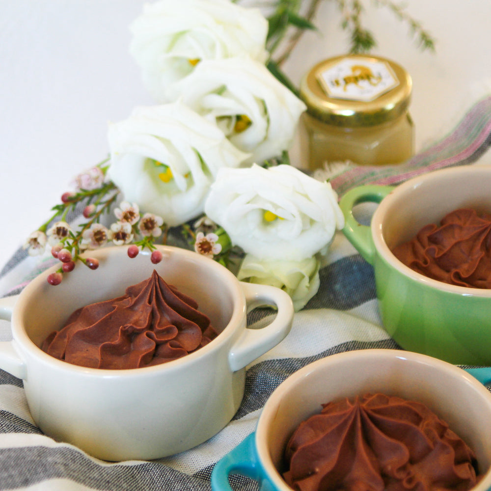 Simple chocolate mousse